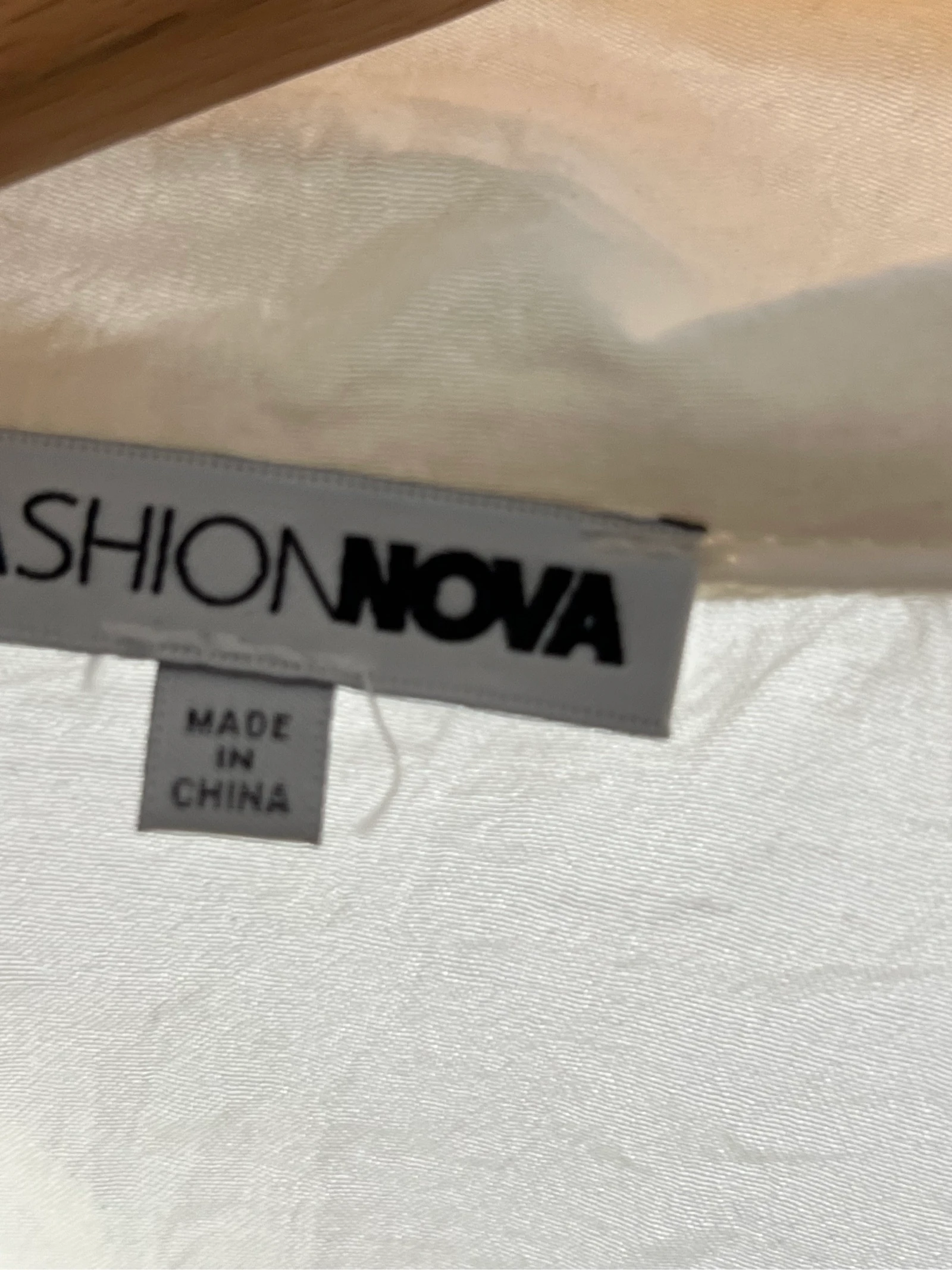 🤍 Camisa Oversize Fashion Nova Blanca 🤍 – photo 6